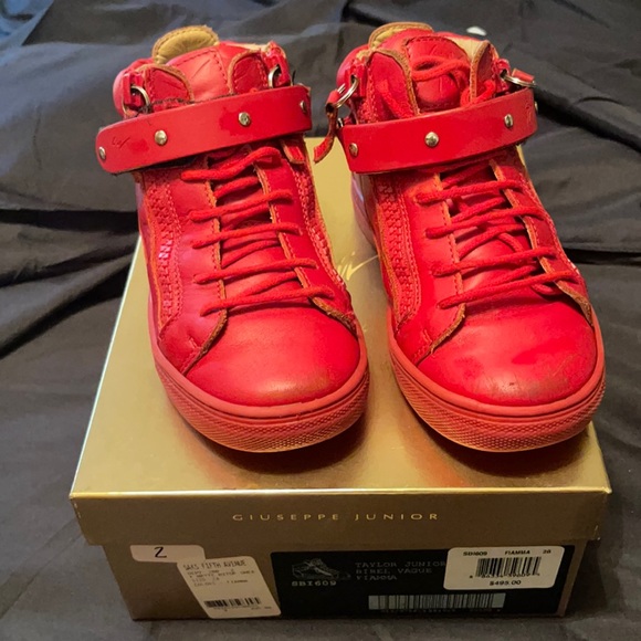 Giuseppe Junior Shoes Red (Size 28)